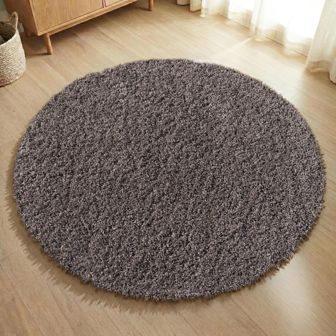 Ruglenza Home Galaxy Area Rug Taupe 120 x 120 cm