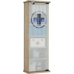 Medizinschrank Omal XXL Eiche zum Hängen B/H ca. 31x92 cm