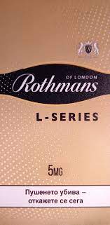 Rothmans Gold L-SERIES - 1 cartouche (10x20)