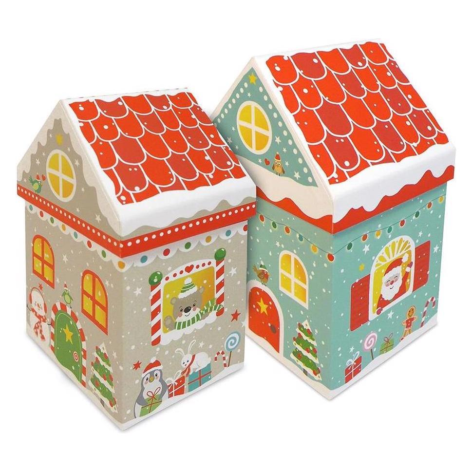 Braun + Company Geschenkbox X-Mas Houses 2-teilig (1493 20001)