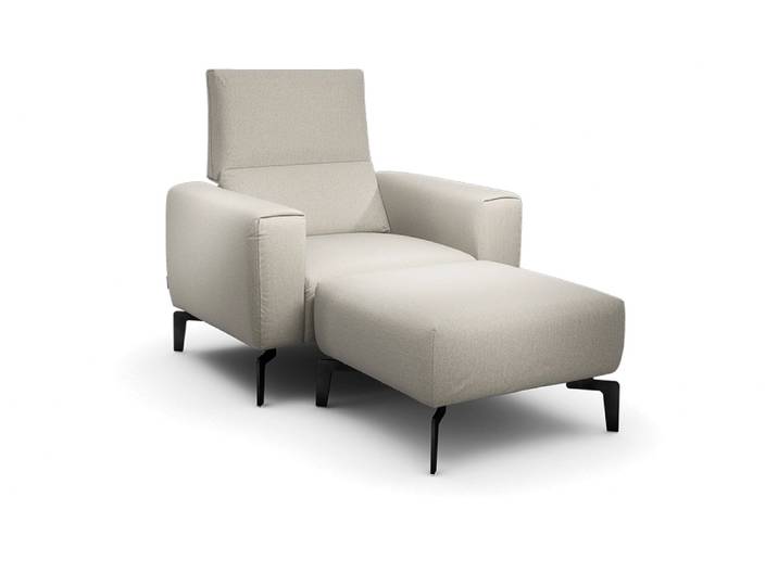 Sessel Cosy1, Sensoo, off-white, Textil