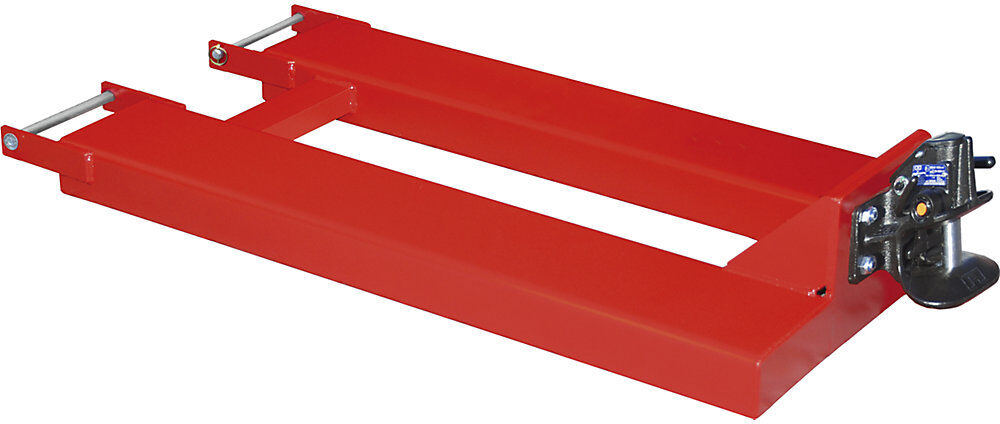 Rangierhilfe, mit Anhängerkupplung selbsttätig (Bolzen-Ø 25 mm), rot eurokraft pro