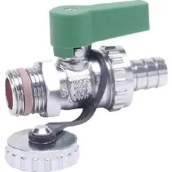 BEE KFE Hahn 1/2'' gerade mit Kappe Messing