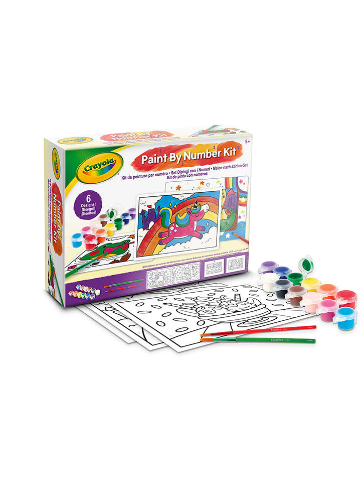Crayola Malset "Color by Number" - ab 5 Jahren - onesize