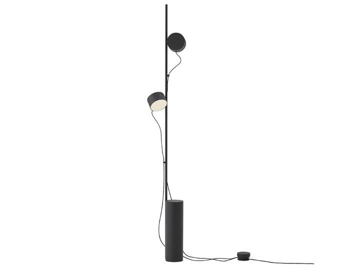 Muuto Post Stehleuchte Schwarz