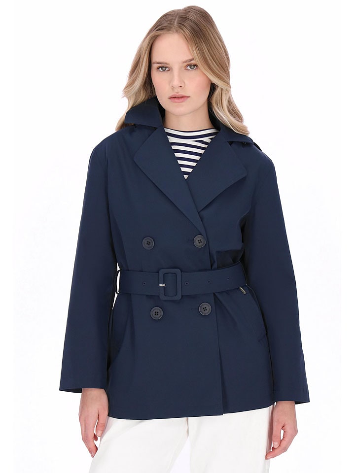 Schmuddelwedda Trenchcoat in Dunkelblau - M