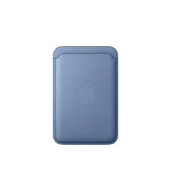 Apple iPhone Feingewebe Wallet mit MagSafe - Hyazinthenblau