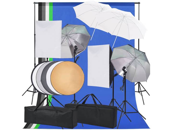 vidaXL Fotostudio-Beleuchtungsset