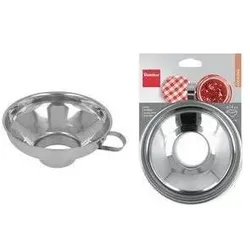 Metaltex Einfülltrichter Edelstahl, ø: 140 mm, Einfülltrichter, Silber