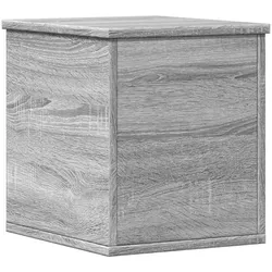 vidaXL Truhe Grau Sonoma 30x35x35 cm Holzwerkstoff