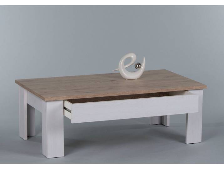 Stolkom Sp.z.o.o. Couchtisch Romance, Landhaustil, Tisch mit Absetzungen