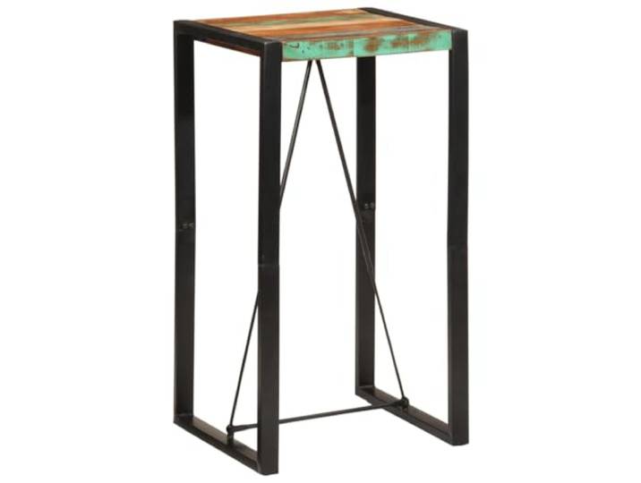 Makastle Bartisch 60x55x110 cm Altholz Massiv