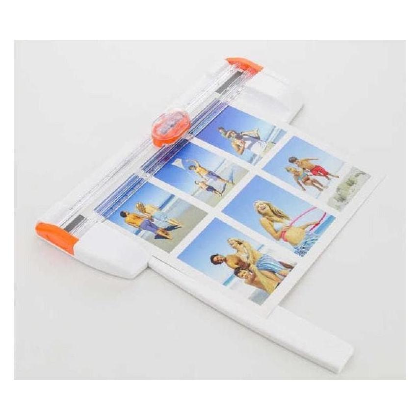 Peach Rollschneider A4 3in1 3Schnittarten PC200-10 weiss (5 Blätter, A4) (PC200-10)