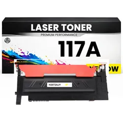 XXL Toner 117A Y Gelb für HP kompatibel W2072A Premium Alternative Günstig für HP color Laser 150, HP color Laser MFP 178series, 179series