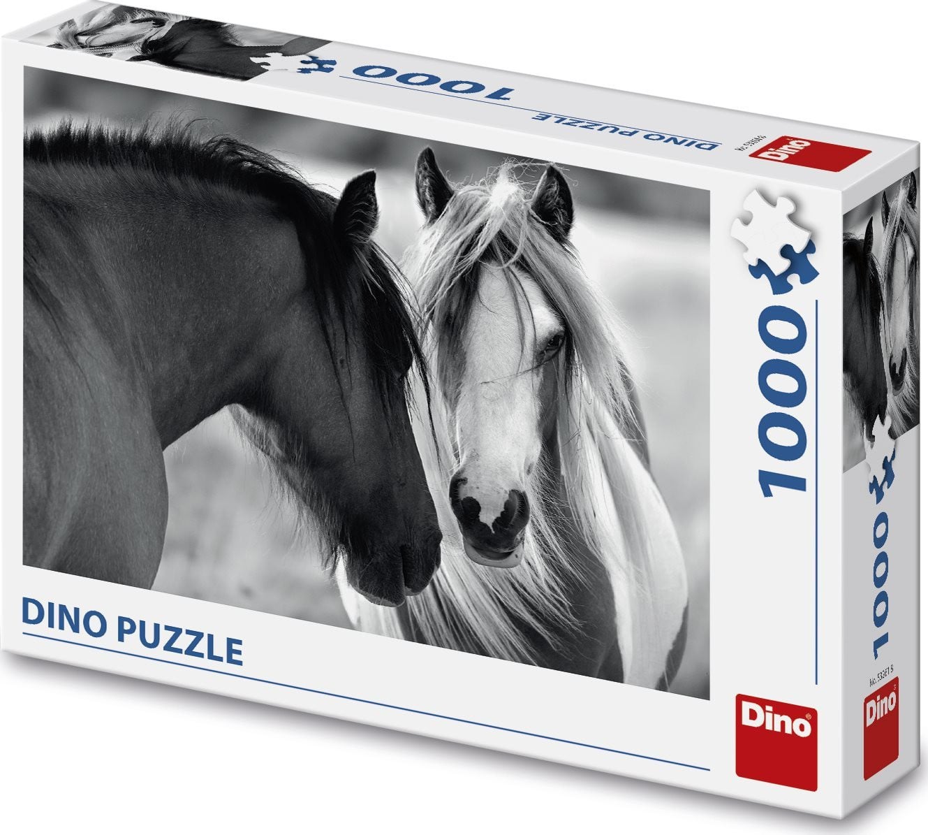 Dino Bikes Zwart-wit paarden 1000D