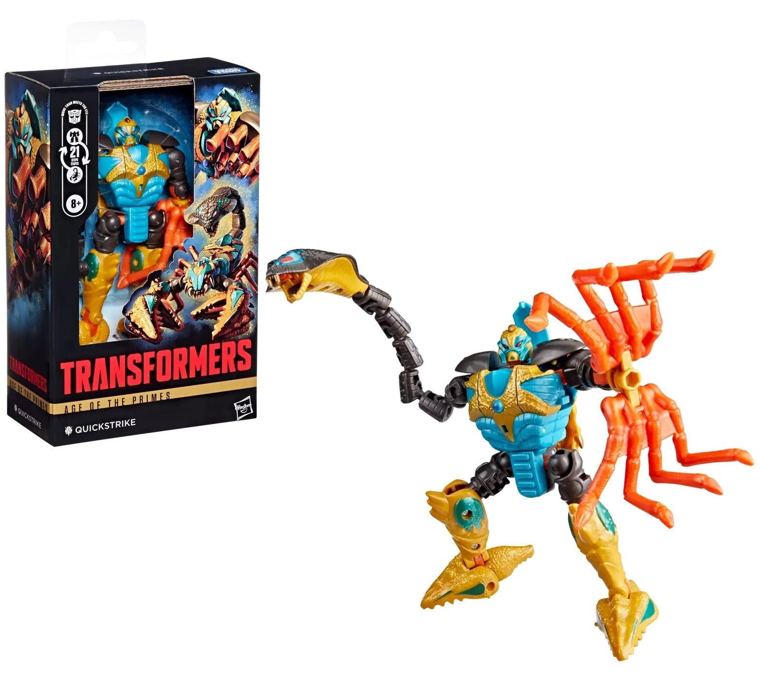 Hasbro Transformers Quickstrike Age of the Primes Deluxe Class Figuur 14 cm