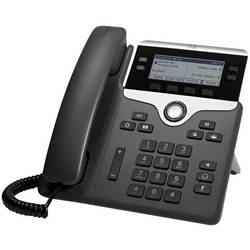 Cisco UC Phone 7841 Systemtelefon,VoIP LC-Display Schwarz, Silber CP-7841-K9=