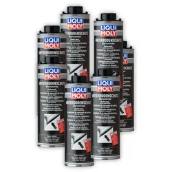 7x Unterbodenschutz schwarz LIQUI MOLY 6114 Steinschlagschutz Bitumenfrei 1 Liter