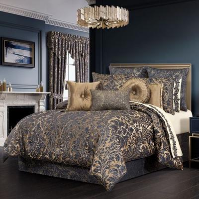 J Queen New York, Inc. Glimmerstone Comforter Set Indigo, King, Indigo