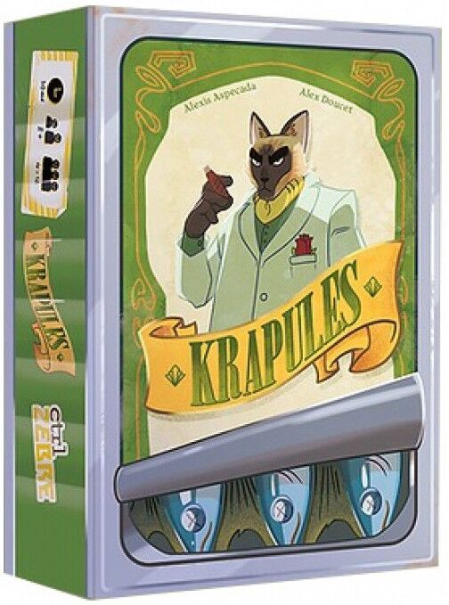 ctrl ZÈBRE Éditions Krapules - Kitty Blinders vert