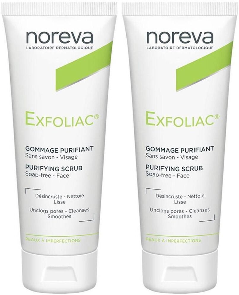 Noreva Exfoliac Gesichtspeeling 2x 2x50 ml Gel