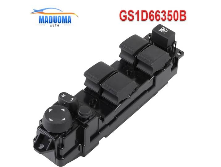 Nouveau MADUOMA interrupteur de fenêtre accessoires de voiture GS1D66350B GS1D-66350-B pour Mazda