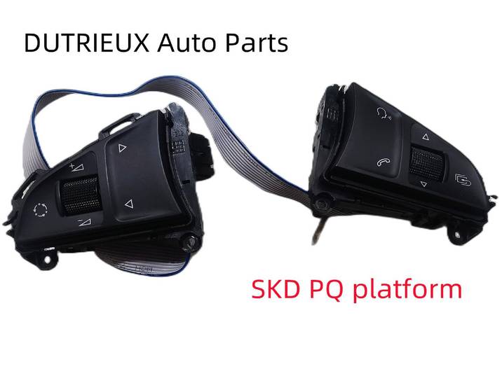 Smile D-Joli à bouton-poussoir multifonction pour volant vert, plate-forme PQ, HaoRui Octavia YEti, OEM:5LD, 919, 719
