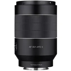 Samyang VON 35MM F/1.4 SONY FE II (Sony E, Vollformat), Objektiv, Schwarz