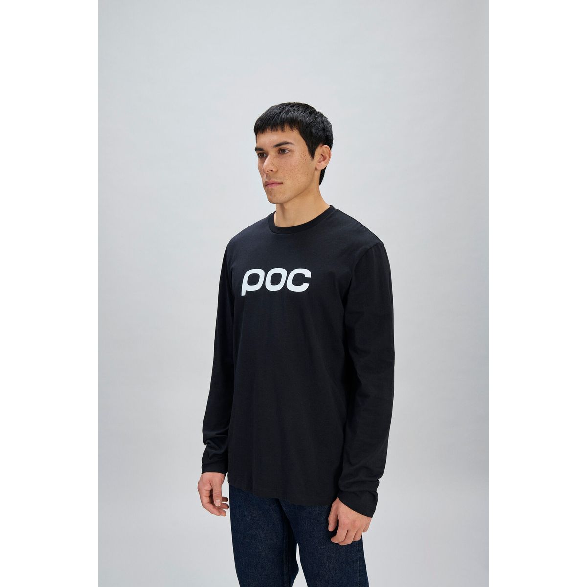 POC Long Sleeve Tee uranium black (1002) XL PC616561002XLG1