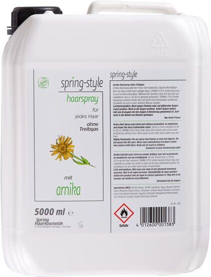 5L Spring Haarspray mit Arnika