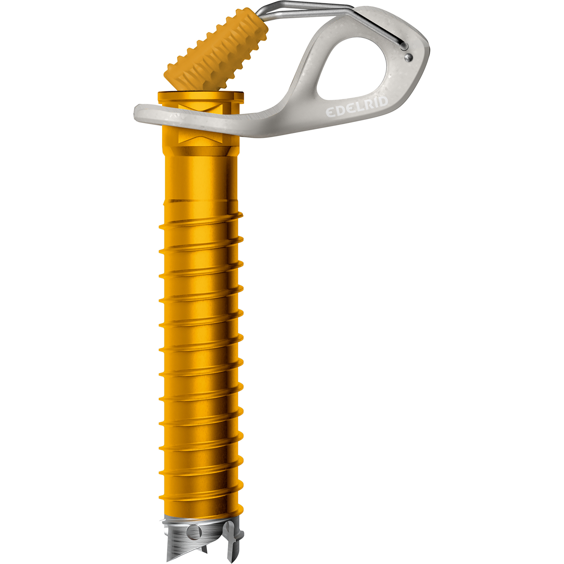 Edelrid Raya Lite Eisschrauben Eisschrauben golden yellow Größe 12CM Eisklettern