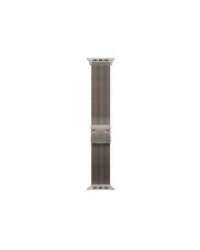 Apple Nat Tit Milanese Loop M 49mm Natural Titanium Medium (MK0D4ZM/A)