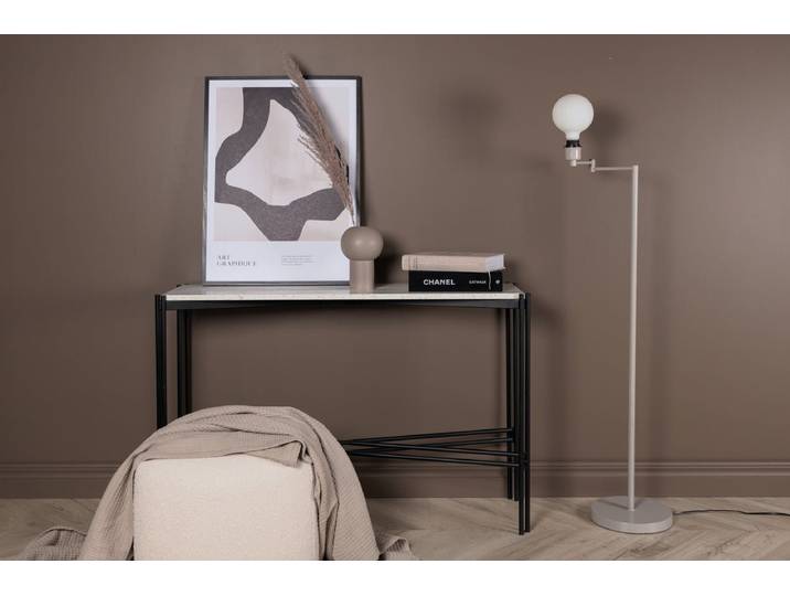 Stehlampe „Alice“ – Modern und klar für entspannte Momente - Beige - Luxusbetten24