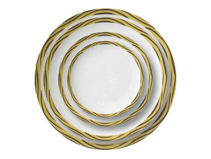 Quality Elegance Teller-Set Classic Phnom Penh Design Geschirrset (4-tlg)