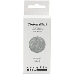 Creativ Company, Modelliermasse, Versiegelung 984 - 1101 °C, 60 ml, Grau
