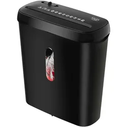 Adler, Aktenvernichter, Office supplies Paper Shredder AD 1039 Black 8 L 70 dB Strip-cut (Streifenschnitt)