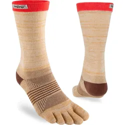 Injinji Damen Trail Midweight Crew braun
