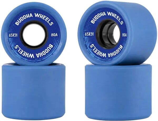 Longboard Rollen Hydroponic Buddha Tricky 65mm (Blau - 80A)