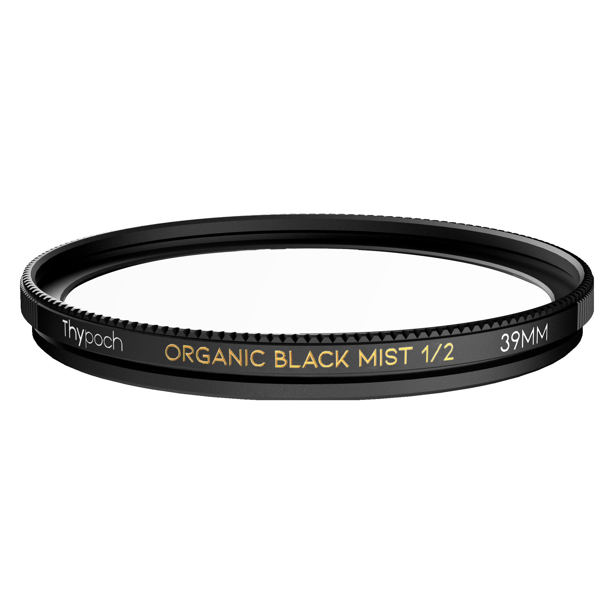 Thypoch Organic Black Mist 1/2 39mm Filter Black (39 mm, Black Mist Filter) (TP-BM1/2-39-BLK)