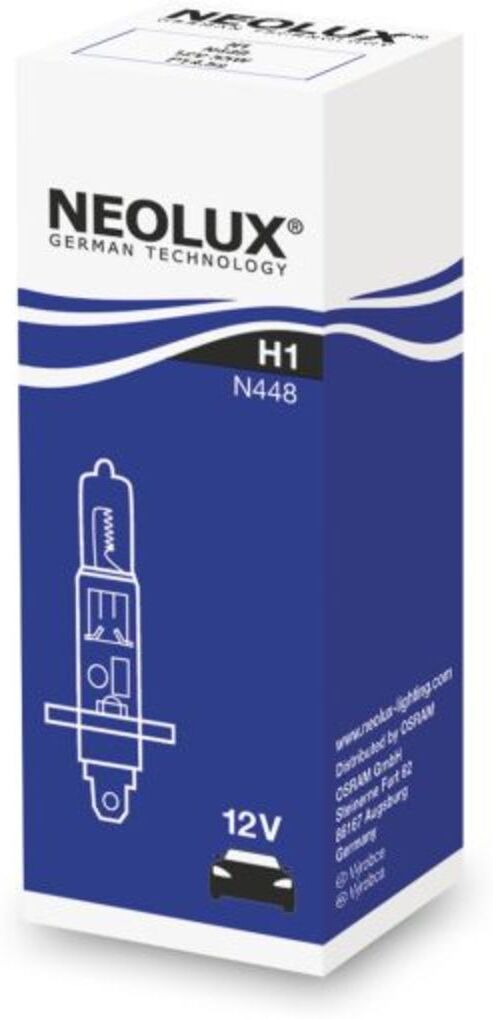 Glühlampe Halogen NEOLUX H1 12V, 55W, 1 Stück