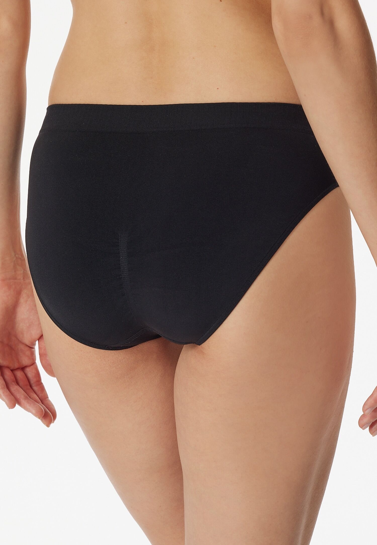 Rioslip SCHIESSER "Classic Seamless", Damen, Gr. XL, Microtouch, schwarz, Microtouch, Obermaterial: 93% Polyamid, 7% Elasthan, körpernah, Unterhosen Rioslip, ohne störende Seitennähte, Microqualität