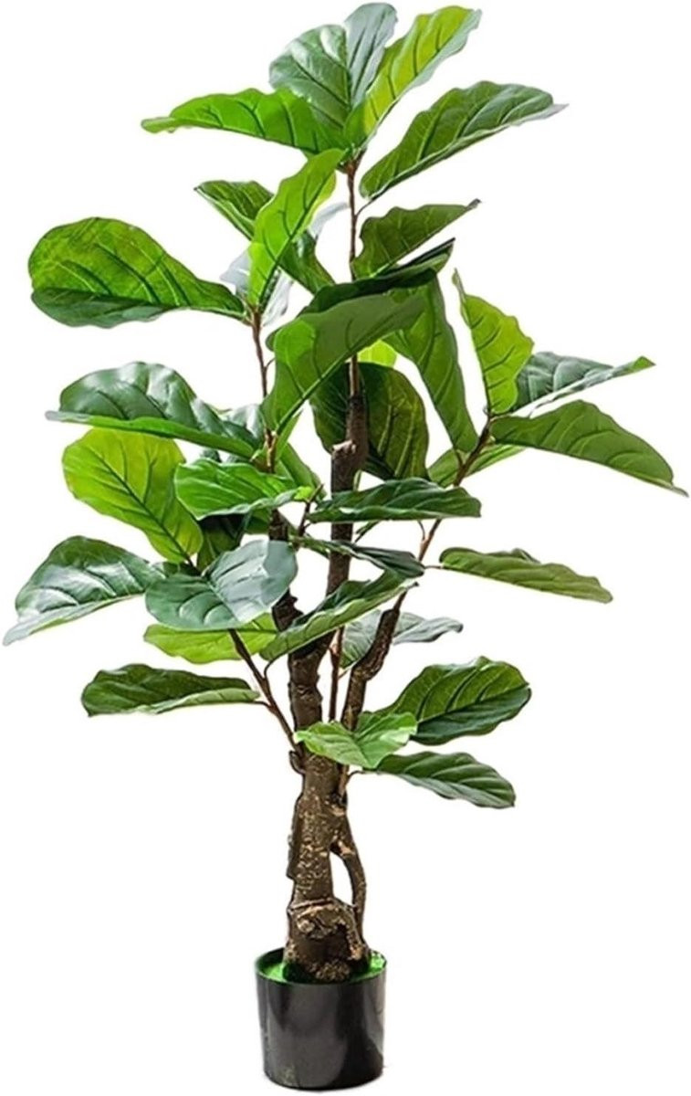 Kunstboom Ficus Bonsai - Onderhoudsvrije groene nepplant voor interieurdecoratie - Hoogte: 170 cm