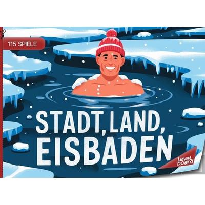 Stadt, Land, Eisbaden - 115 Spielblöcke, Taschenbuch von LevelBoard Spiele, LevelBoard Spiele, 978-3-693-19818-6
