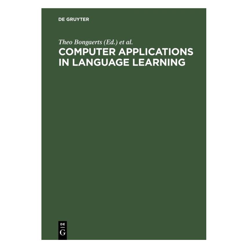 De Gruyter Computer Applications in Language Learn (Englisch, Hardcover, Herman Wekker, Pieter de Haan, Sylvia Lobbe, Theo Bongaerts) (67765618)