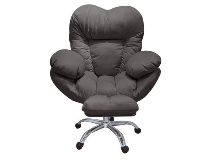 Relaxsessel mit Aufstehhilfe Gaming Rückenlehne Lazy Sofa Heimbüro Schreibtischstühle für Wohnzimmer, Gaming-Stühle bequeme Büro-Schreibtischstühle Sessel für Schlafzimmer (Farbe: Dunkelgrau m