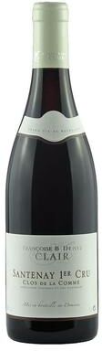 """Francoise & Denis Clair""" """Francoise & Denis Clair Santenay Premier Cru Clos de la Comme 2022 Red Wine - France"""
