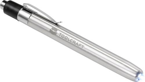 TOOLCRAFT TO-7429866 Penlight batteriebetrieben 9lm Silber