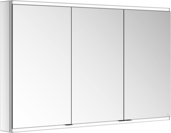 Keuco Royal Modular 2.0 Spiegelschrank 800311120000300 1200 x 700 x 120 mm, 1 Steckdose, 1 Doppel-USB-Ladestelle, Wandvorbau, 3-türig