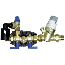Evenes Speichersicherheitsgruppe DN20(3/4") Sicherheitsventil 10 bar Druckminderer
