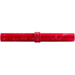 Coox Backmatte 60 x 40 cm Silikon Rot